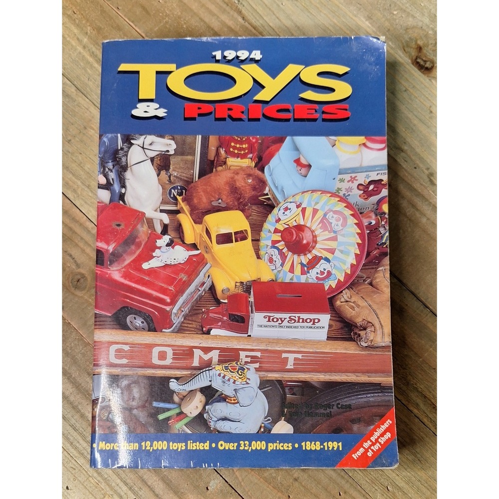 1994 Toys & Prices Collector Guide Krause Publications Vintage Toy Price Book